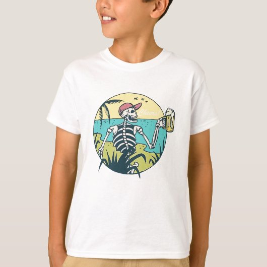 Schedel Cheers T-shirt (Voorkant)