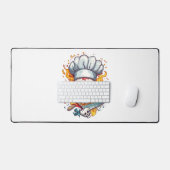 Schedel Chef Keuken Meester Bureaumat (Keyboard & Muis)