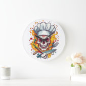 Schedel Chef Keuken Meester Grote Klok (Huis)