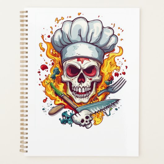 Schedel Chef Keuken Meester Planner (Voorkant)