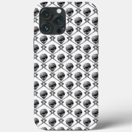 schedel Craneo patroon Case-Mate iPhone Case
