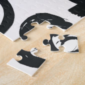 Schedel Cross Circle: Naadloze decoratie. Legpuzzel (Zijkant)