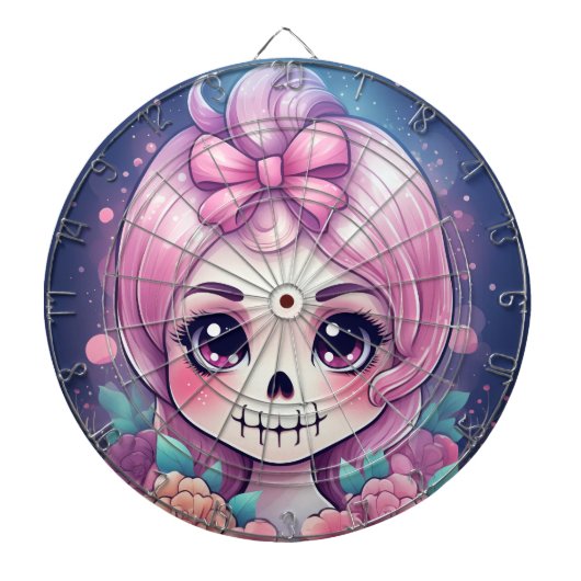 Schedel Dartbord (Voorkant)