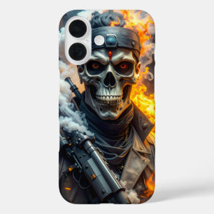 Schedel des Doods iPhone 16 Hoesje