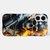 Schedel des Doods Case-Mate iPhone Case (Achterkant (horizontaal))