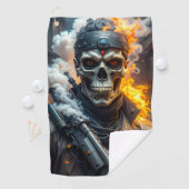 Schedel des Doods Golfhanddoek (Insitu)