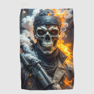 Schedel des Doods Golfhanddoek