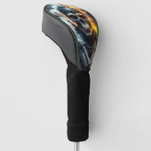Schedel des Doods Golfheadcover (Schuin)