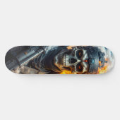 Schedel des Doods Persoonlijk Skateboard (Horizontaal)