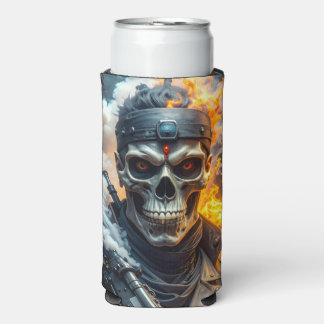 Schedel des Doods Seltzer Blikjeskoeler