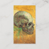 Schedel door Vincent van Gogh Visitekaartje (Achterkant)