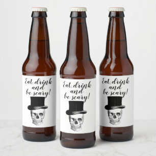 Schedel drink labels bier etiket