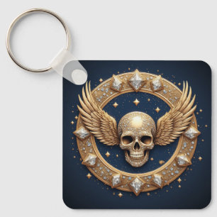 💀Schedel Embleem Voor Gotische Decoratie Sleutelhanger