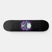 Schedel Emo Persoonlijk Skateboard (Horizontaal)