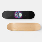 Schedel Emo Persoonlijk Skateboard (Horizontaal)