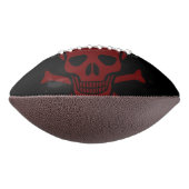 Schedel en Bot American Football (Gedraaid 90)