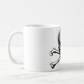 Schedel en Bot Koffiemok (Links)