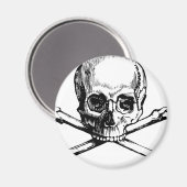 Schedel en Bot Magneet (Voorkant / Achterkant)