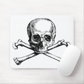 Schedel en Bot Muismat (Met muis)