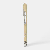 Schedel en Botten Anatomie iPhone 16 Hoesje (Linkerkant)