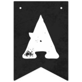 Schedel en Botten Halloween Verjaardag Banner (Derde vlag)