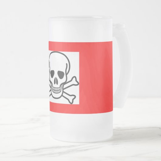 schedel en botten mok (Voorkant rechts)