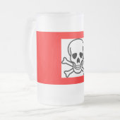 schedel en botten mok (Voorkant links)