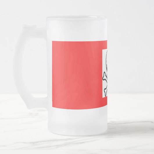 schedel en botten mok (Links)