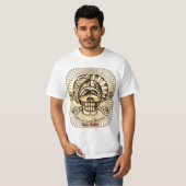 Schedel en Botten T-shirt (Voorkant volledig)