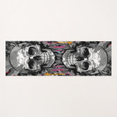 Schedel en Botten Yoga Mat - Skull Yoga Mat (Voorkant (horizontaal))