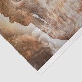 Schedel en dolk Decoupage Papier (Detail)