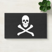 Schedel en gekruiste botten (Piratenvlag) Post-it® Notes (Kantoor)