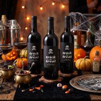 Schedel en gekruiste botten Trick or Treat feestfa
