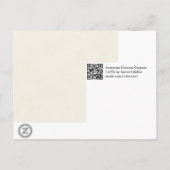 Schedel en kaakbeenderen briefkaart (Achterkant)