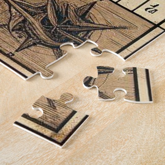 Schedel en kruis Botten zeilschip 1 Legpuzzel (Zijkant)