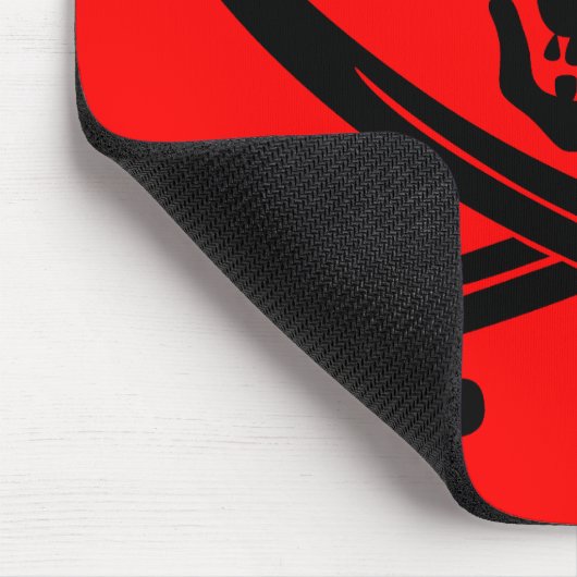 schedel en kruisbeenderen. muismat (Hoek)