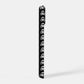 Schedel en Kruisbeenderen Patroon iPhone 15 Case (Rechterkant)