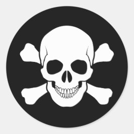 SCHEDEL EN KRUISBEENDEREN STICKER