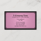 schedel en kruisingen visitekaartje (Achterkant)