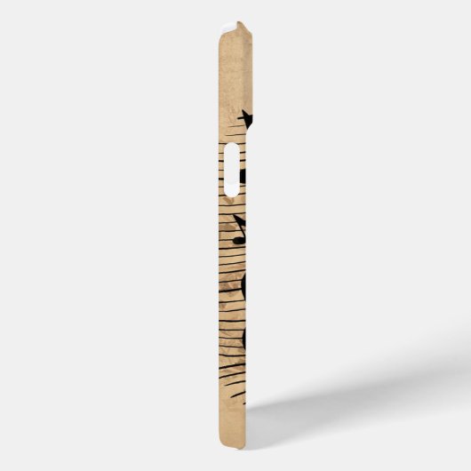 Schedel en Notities Case-Mate iPhone Case (Achterkant / Rechts)