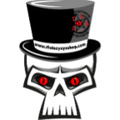 Schedel en Pet ontwerp T-shirt