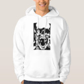 schedel en ringen hoodie (Voorkant)