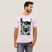 schedel en ringen t-shirt (Voorkant volledig)
