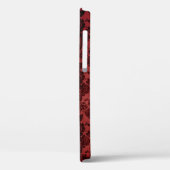 Schedel en rozen kantontwerp Case-Mate iPhone case (Achterkant / Links)