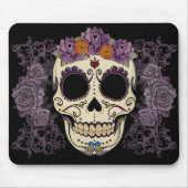 schedel en Rozen Muismat (Voorkant)