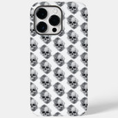 Schedel en Rozen Schets Case-Mate iPhone Case (Achterkant)