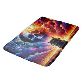 Schedel en Semi Badmat (Gekanteld)