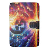 Schedel en Semi Badmat (Voorkant Verticaal)