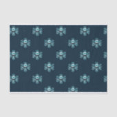 Schedel en Sneeuwvlok Kerst Weefsel Papier (Voorkant)