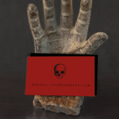 Schedel eng contactkaartje